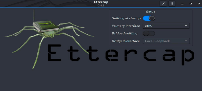 Finding Ettercap