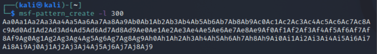 Creating msf pattern